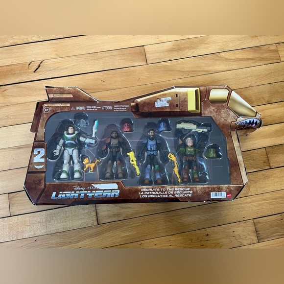 Disney Other - Disney Pixar Lightyear Recruits to The Rescue 4 Pack 5 Inch Figures